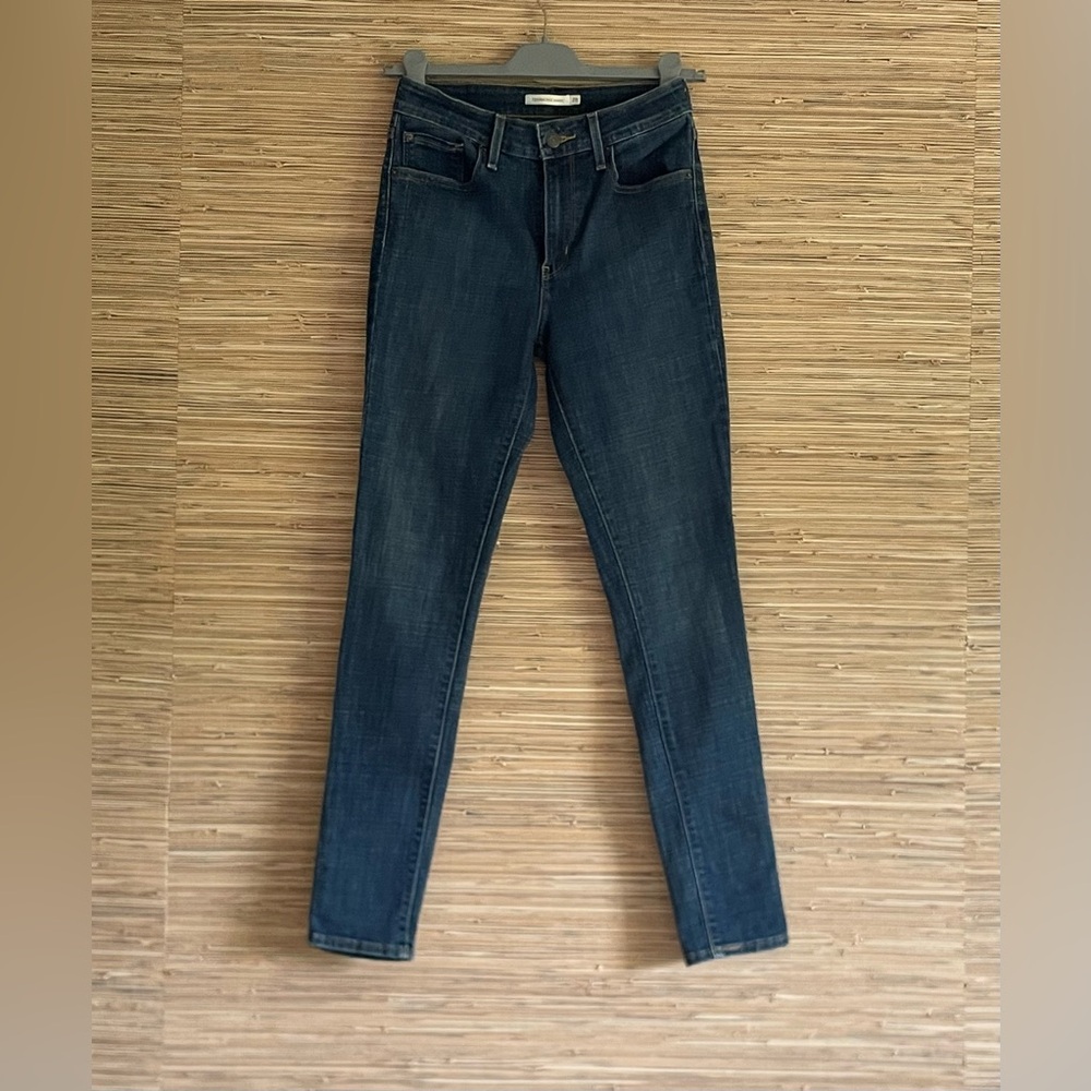 LEVI'S 721 High Rise Skinny Dark Blue Women's Jeans Size W28 L30